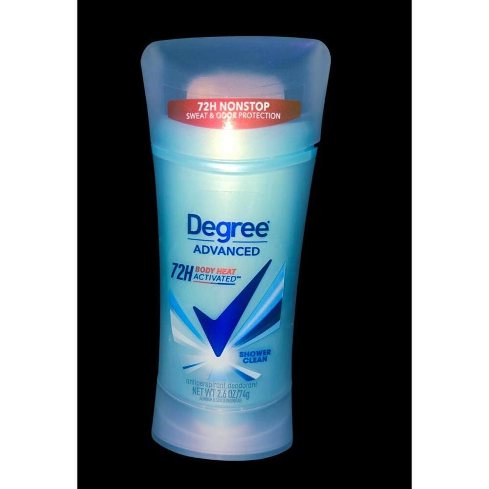 Bundle of 3: 2 Degree Stick Deodorants & 1 shower Clean spray deodorant NWT - Picture 5 of 6